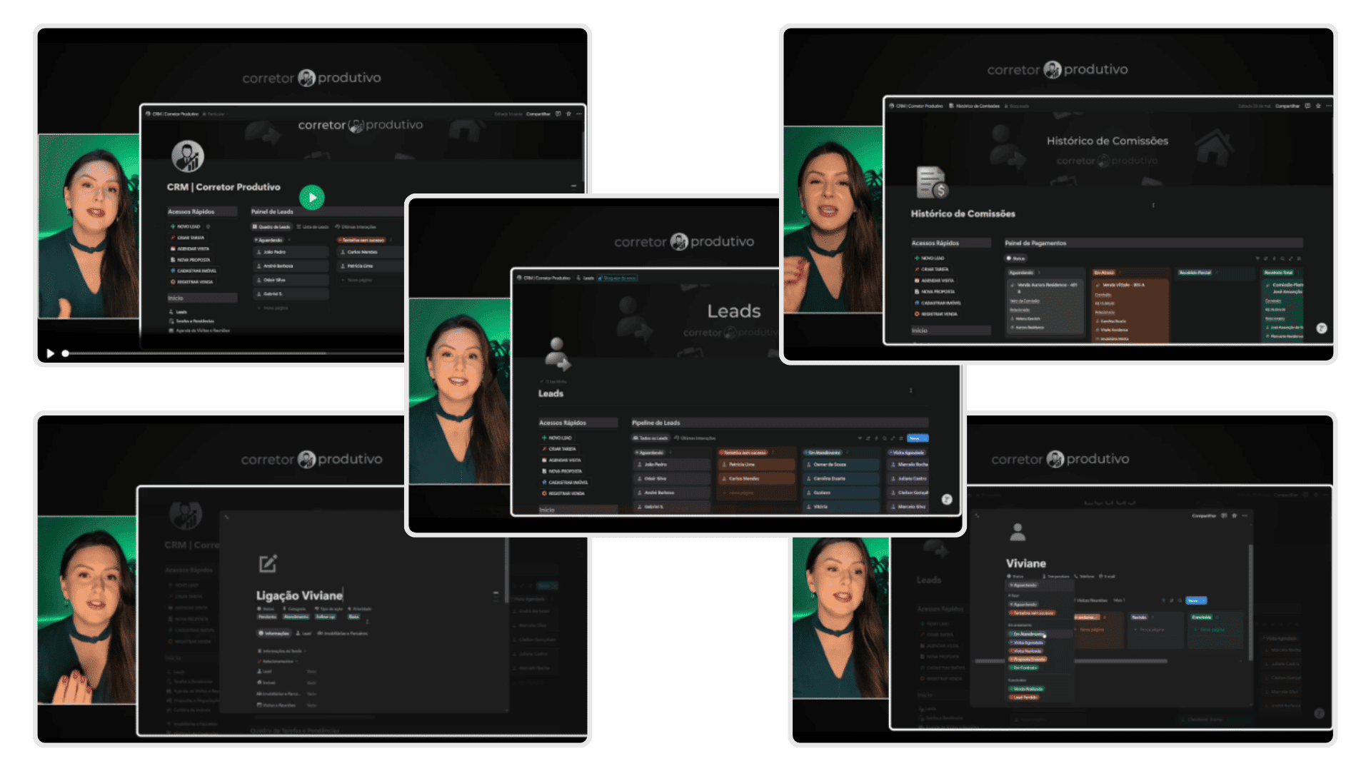 Prints da área de membros e trilha de implementação